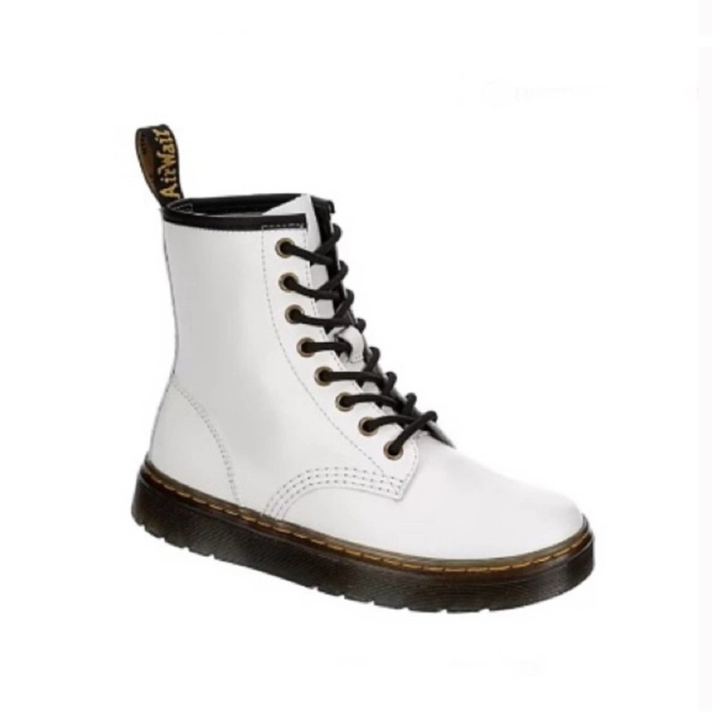 Dr. Martens White Combat Boots